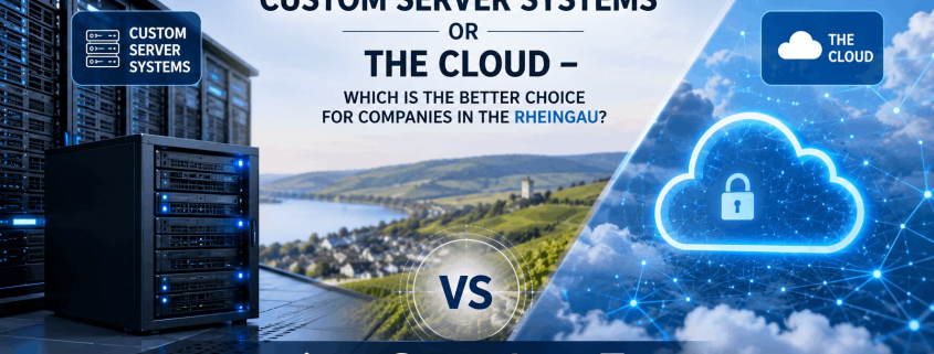 Individuelle Serversysteme oder Cloud – Was ist für Unternehmen im Rheingau die bessere Wahl