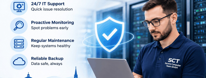How an SOS IT Solutions Company in Wiesbaden Reduces Downtime